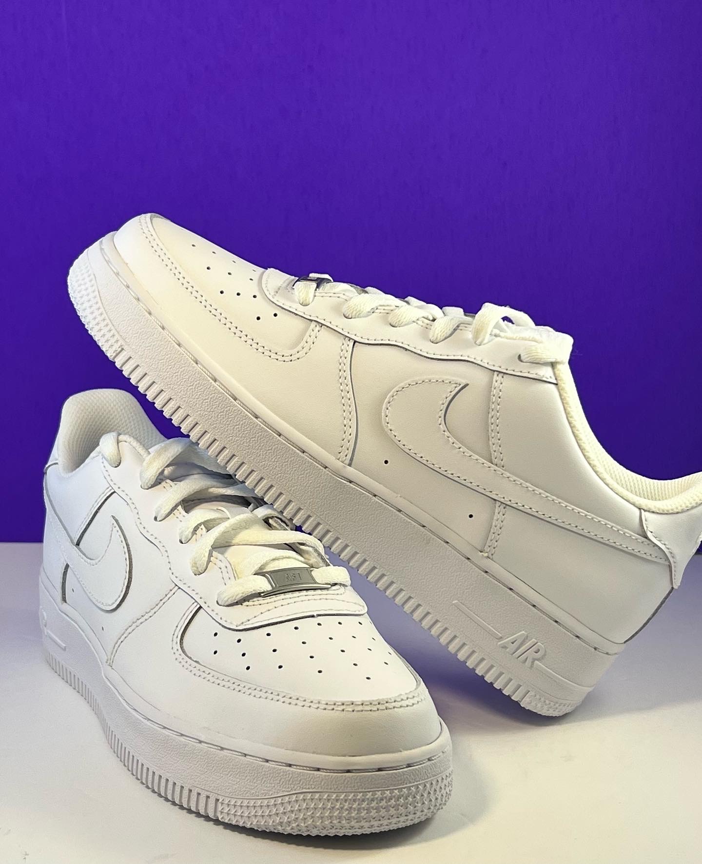 Nike Air Force 1 Low-White-12M | The Drip Stop